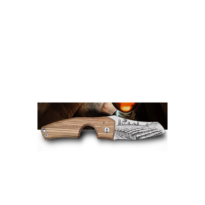 Сигарный нож Le Petit - Barrel - Oak Wood - Cognac вид 1